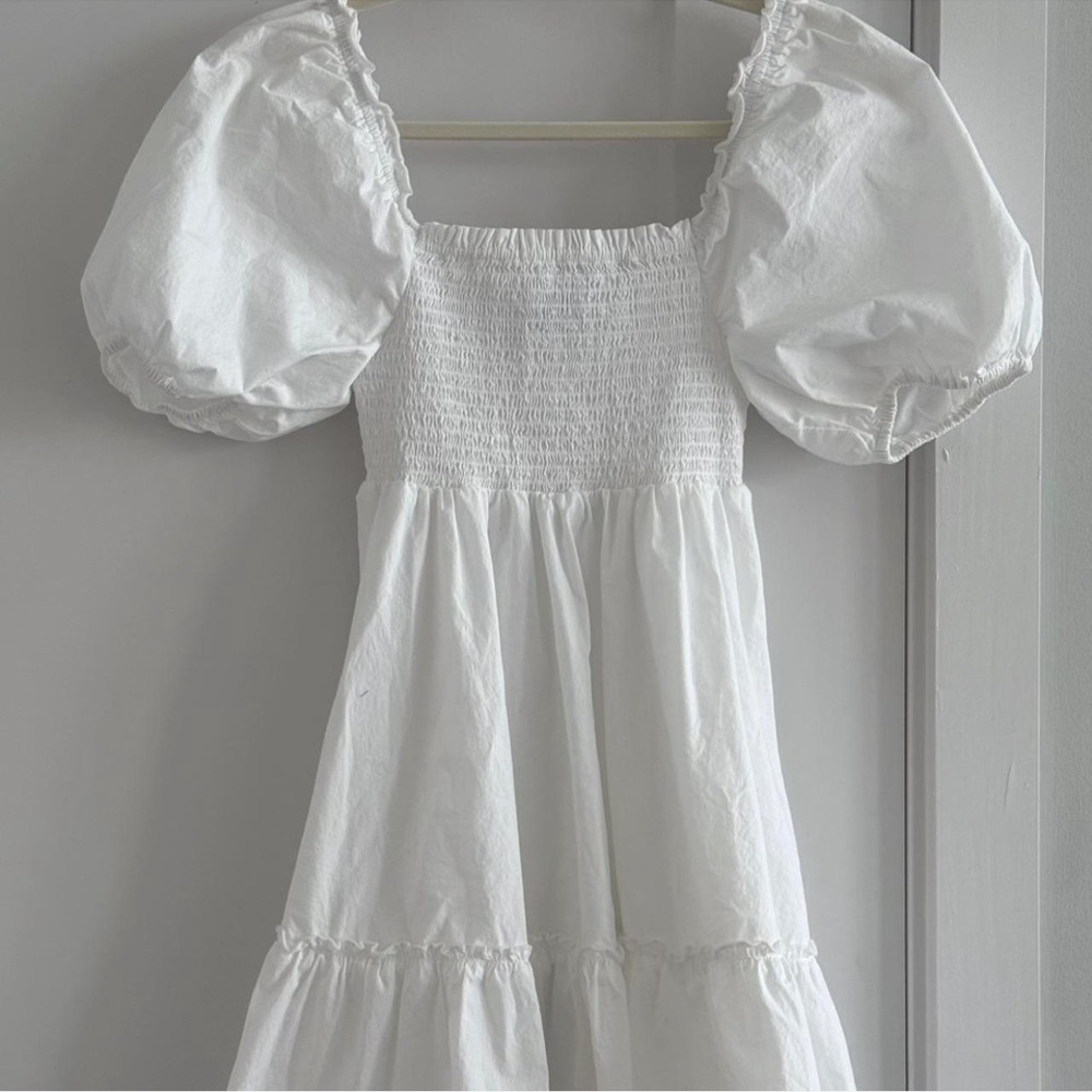 Saks Fifth Avenue White Sundress